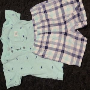 Carter's 9M Dino Mite short set Boys